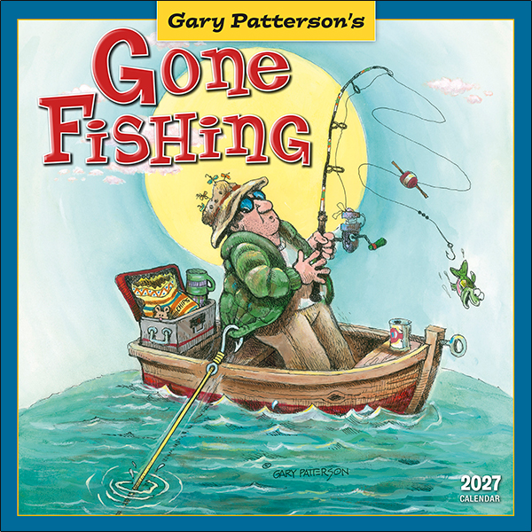Gone Fishing 2027 Wall Calendar