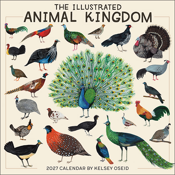 The Illustrated Animal Kingdom 2027 Wall Calendar