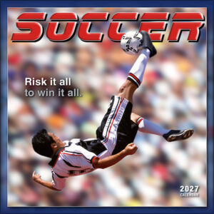 Soccer 2027 Wall Calendar
