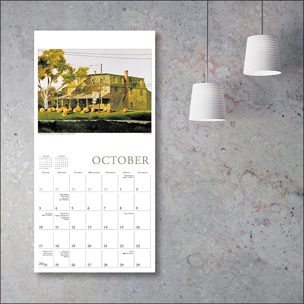 The Art of Jamie Wyeth 2027 Wall Calendar - Image 5