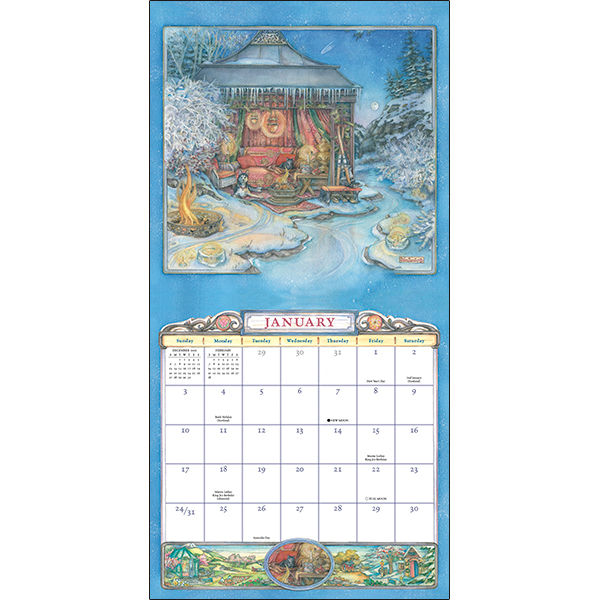 The Cobblestone Way 2027 Wall Calendar - Image 3