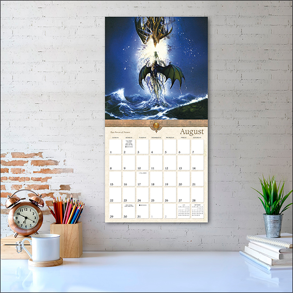 Dragons by Ciruelo 2027 Wall Calendar - Image 5
