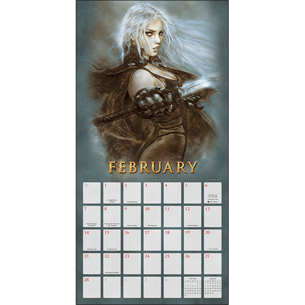The Fantasy Art of Royo 2027 Wall Calendar - Image 3