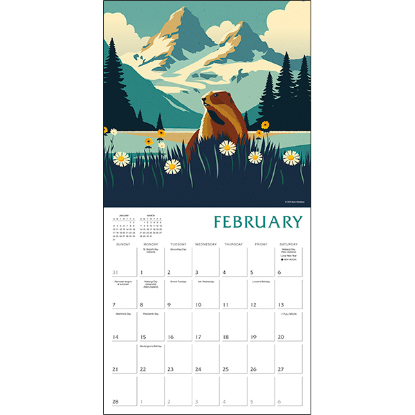 Mountain Life 2027 Wall Calendar - Image 3