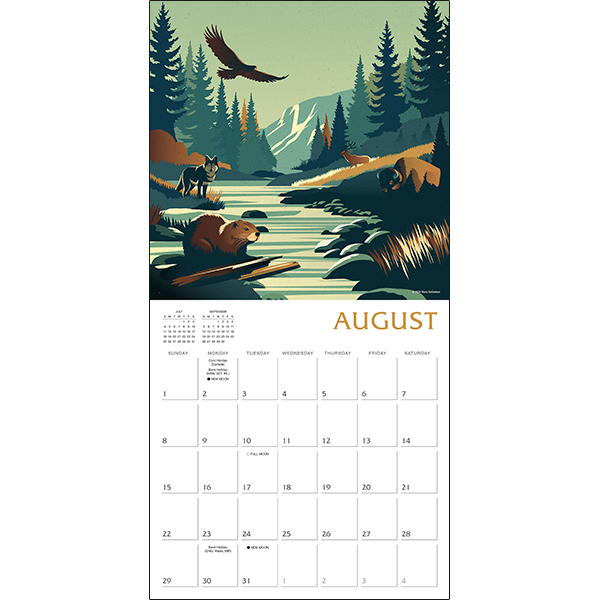 Mountain Life 2027 Wall Calendar - Image 4