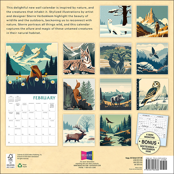 Mountain Life 2027 Wall Calendar - Image 2