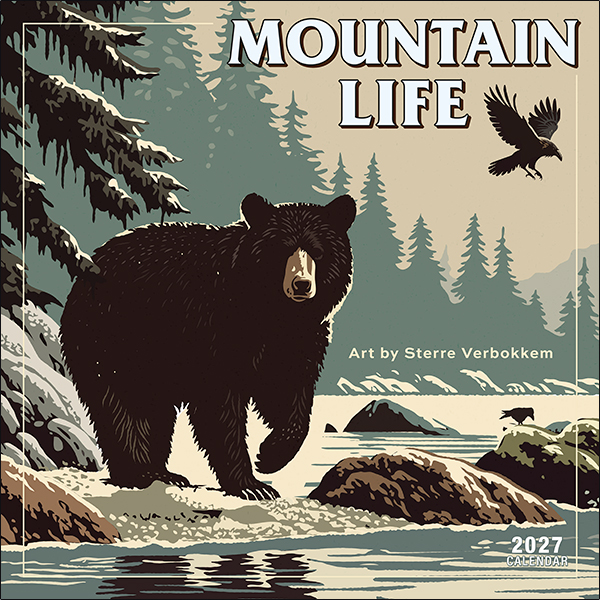 Mountain Life 2027 Wall Calendar