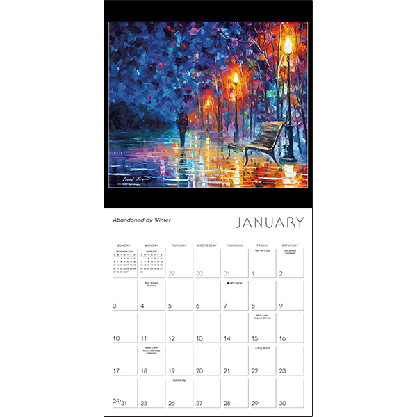 Impressions of Light 2027 Wall Calendar - Image 3