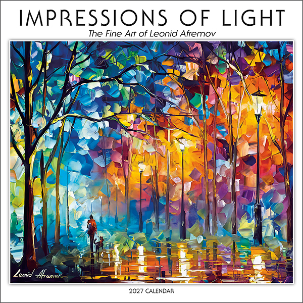 Impressions of Light 2027 Wall Calendar