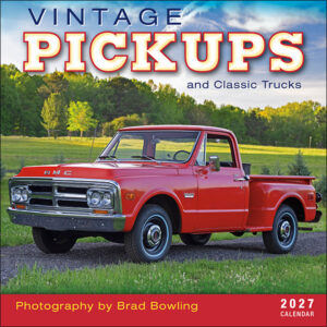Vintage Pickups 2027 Wall Calendar