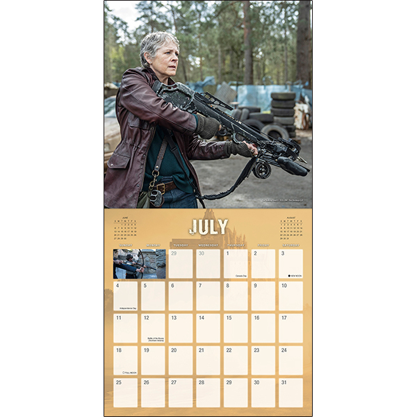 AMC The Walking Dead:® Daryl Dixon 2027 Wall Calendar - Image 4