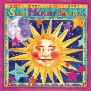 Sun, Moon, Stars 2027 Wall Calendar
