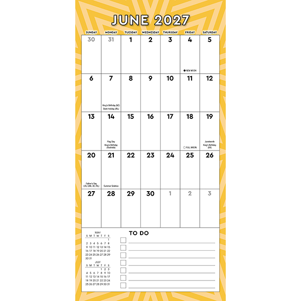 The Mini Big Grid Planner 2027 Mini Calendar - Image 4