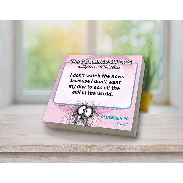 The Doomscroller’s Daily Dose of Disbelief 2027 Boxed Daily Calendar - Image 4