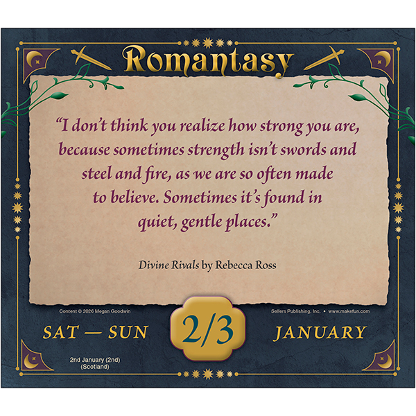 A Daily Dose of Romantasy 2027 Boxed Daily Calendar - Image 4
