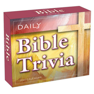 Bible Trivia Challenge 2027 Boxed Daily Calendar