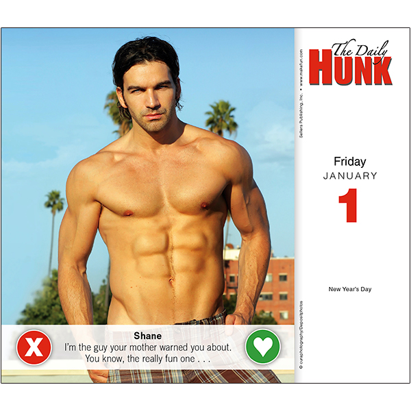 The Daily Hunk 2027 Daily Calendar - Image 3