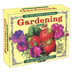 The Old Farmer's Almanac - Gardening 2027 Daily Calendar