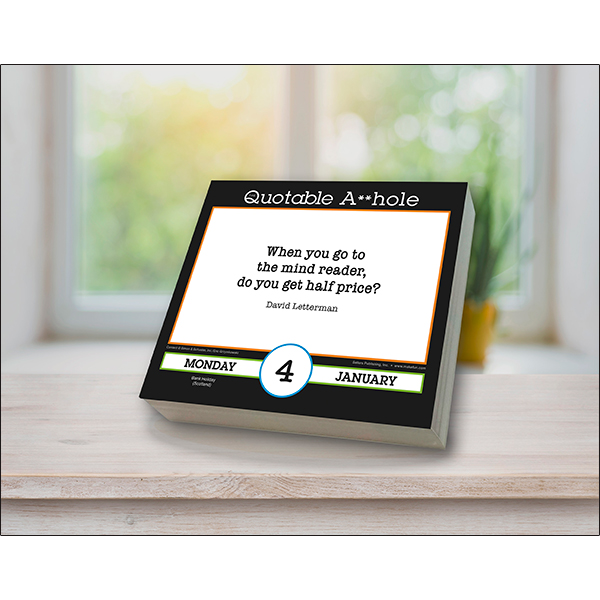 Quotable A**hole 2027 Daily Calendar - Image 5