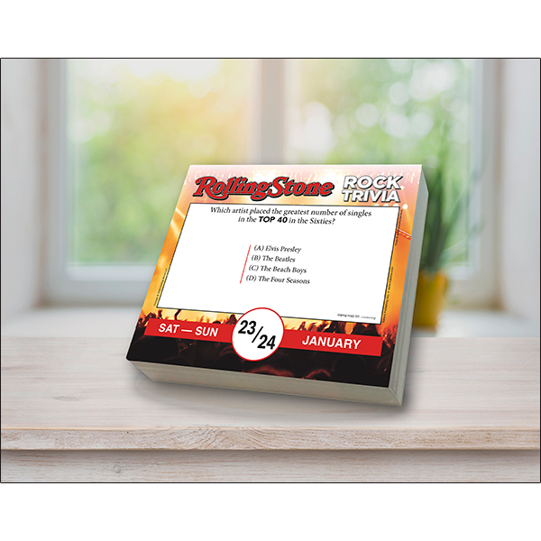 Rolling Stone® Rock Trivia 2027 Daily Calendar - Image 5
