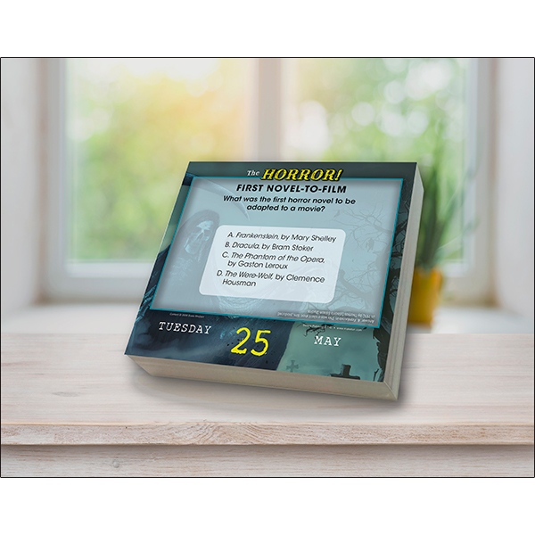 The Horror! 2027 Boxed Daily Calendar - Image 5