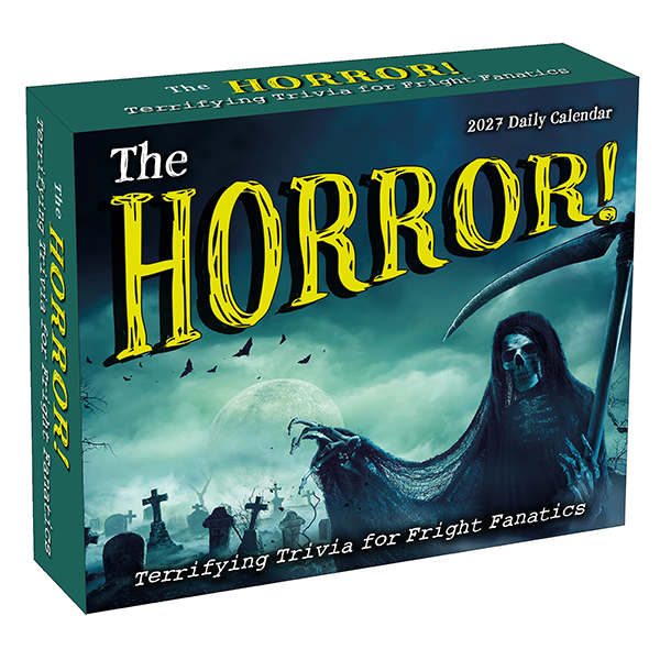 The Horror! 2027 Boxed Daily Calendar