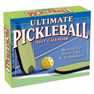 Ultimate Pickleball 2027 Boxed Daily Calendar