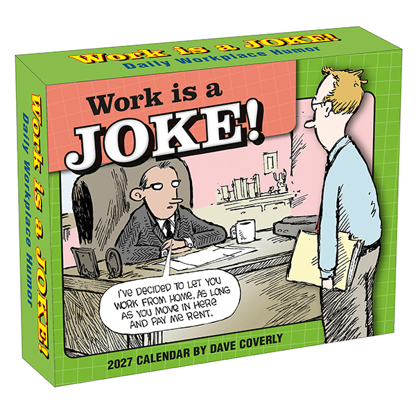Work is a Joke! 2027 Boxed Daily Calendar